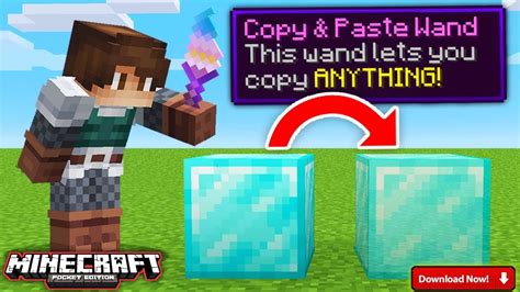 √copy And Paste Mod Minecraft Pe 117 Copy And Paste Addon For Mcpe
