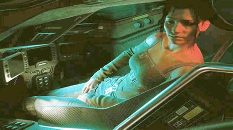 Panam Romance Scene Inside The Tank Cyberpunk 2077 Youtube