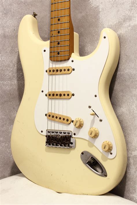 Fender Japan 57 Stratocaster St57 55 Vintage White 1989 Topshelf Instruments