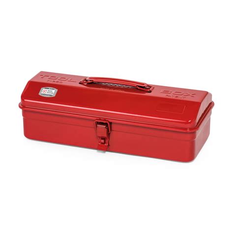 Toolbox “toyo” With A Hip Roof Lid Red Manufactum