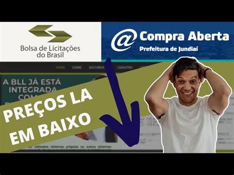 Fase De Lances Preg O Eletr Nico Bll E Portal Compras Jundia Bll Jundiai Licitacao Youtube