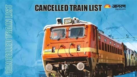 Cancelled Train List Today
