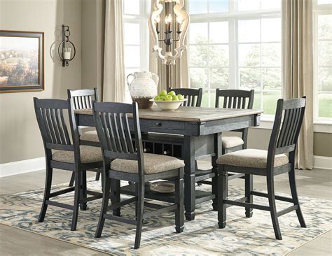 Tyler Creek Counter Height Dining Room Table Showhome Furniture