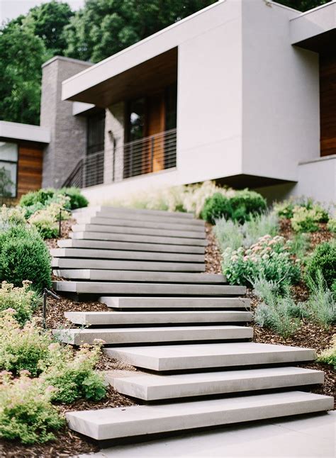 Exterior Stairs Landscape Stairs Outdoor Stairs