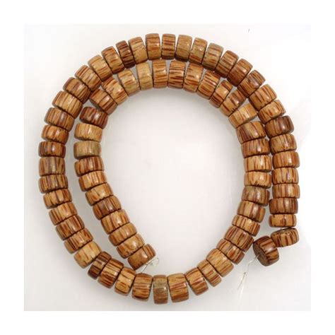 Uk Semi Precious And Gemstone Beads Palmwood Rondelle Beads Online Bead