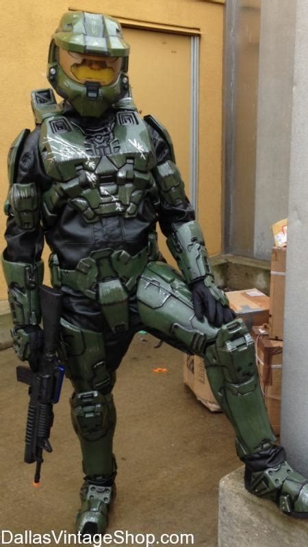 Halo Master Chief Costume Dallas Vintage Clothing And Costume Shop