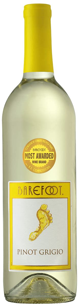 Barefoot Pinot Grigio 750ml Bremers Wine And Liquor