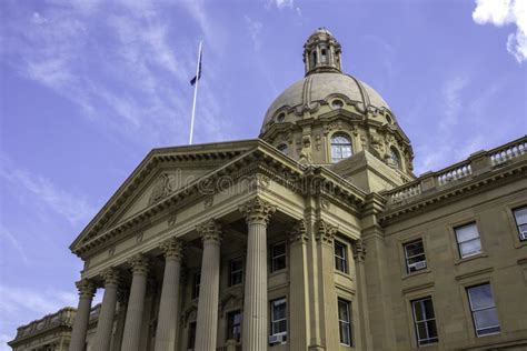Alberta Legislature Building In Edmonton Stock Photo Image Of