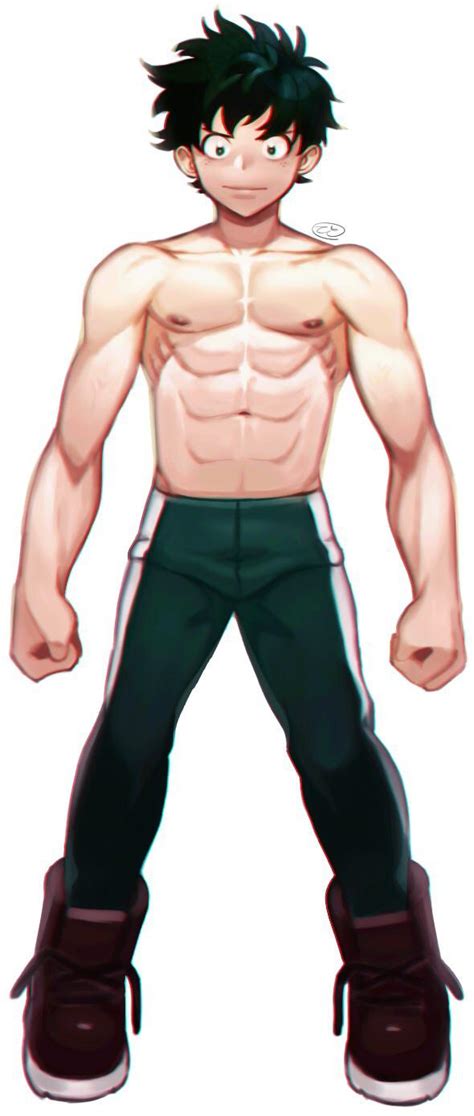 I Drew Deku With His Ripped Body Rbokunoheroacademia