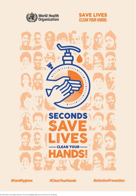 ‘seconds Save Lives Clean Your Hands The 5 May 2021 World Health