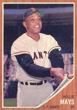 Check spelling or type a new query. 1962 Topps Willie Mays #300 Baseball - VCP Price Guide