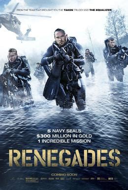 15 01/19/2017 (us) action, adventure, science fiction 1h 26m. Renegades (2017 film) - Wikipedia