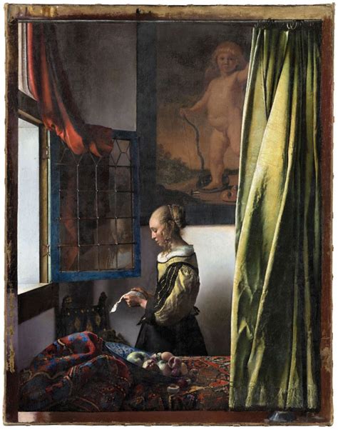 Museo de Dresde expone versión original de obra de Vermeer con Cupido