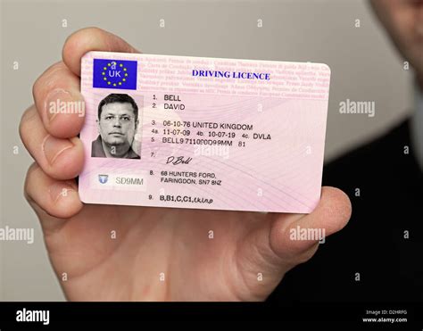 Uk Driving Licence Stock Photo Alamy