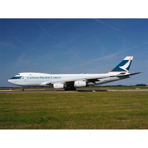Jumbo Jet Cathay Pacific Aircraft Boeing 747 20 Inch By 30 Inch