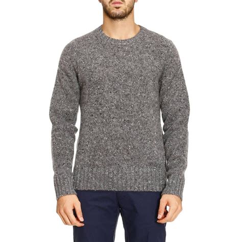 Lyst Burberry Sweater Men In Gray For Men