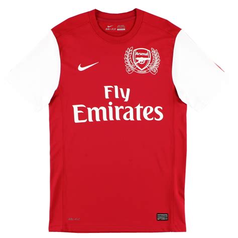2011 12 Arsenal Nike 125th Anniversary Home Shirt M 423980 620