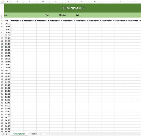 Geben sie im feld dateiname einen namen für ihre vorlage ein. Einsatzplanung Excel Vorlage Kostenlos - Excel ...