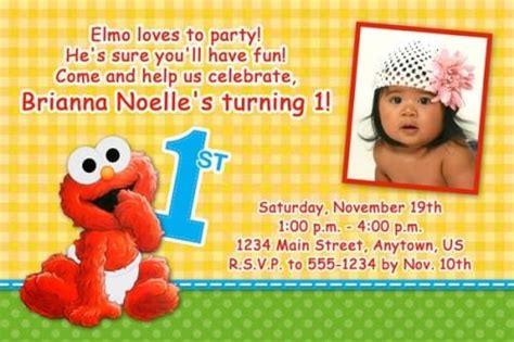 elmo st birthday invites