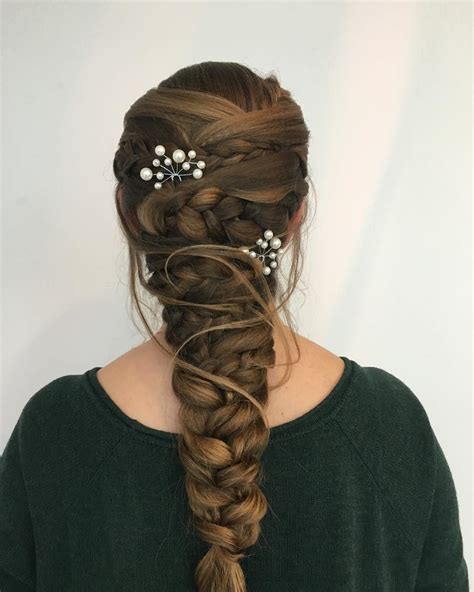 What type of braid hairstyle is part of the fashion world today?there are many braid hairstyles for long hair such as the dutch braid, the waterfall twist, the fishtail, crown braid, and more. 19+ Long Braids Haircut Ideas, Designs | Hairstyles ...