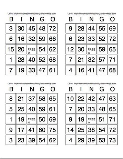 Cartones de bingo en pdf para imprimir (2000 cartones) 500 h. Mais popular! Cartelas De Bingo Para Imprimir De 1 A 100 ...