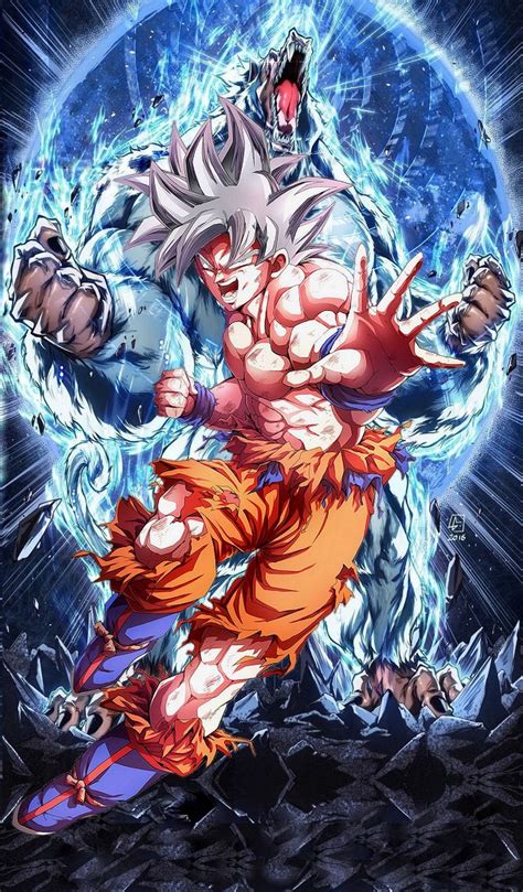 Goku Mastered Ultra Instinct Oozaru Dragon Ball Gt Dragones