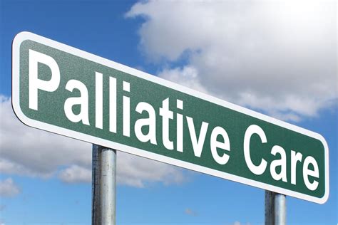 Palliative medicine is specialized medical care for people with serious illnesses. Palliative Care - Highway sign image