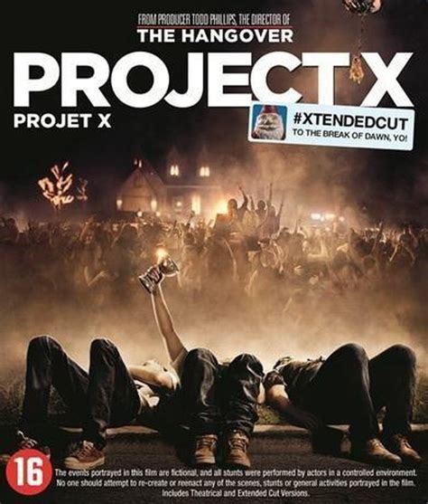 Project X Blu Ray Thomas Mann Dvds