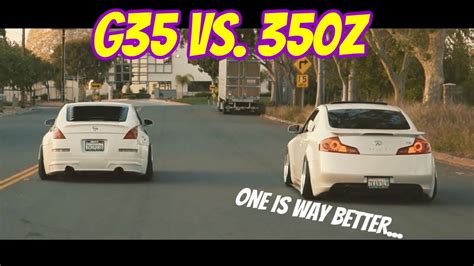 Which Is Better A 350z Or A G35 Youtube