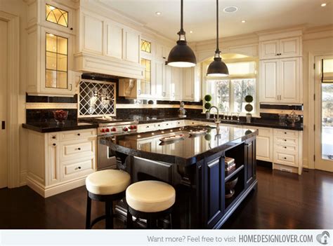 Love the antiqued cream cabinets and light countertop combo. 15 Dainty Cream Kitchen Cabinets - Decoration for House
