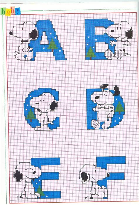 Listing toolsedit renew promotecopy deactivate del. Cross stitch alphabet Charlie Brown Peanuts (1) - free ...