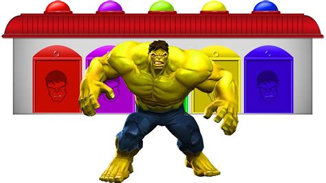 Learn Colors With Hulk Color For Kids And Toddlers Education