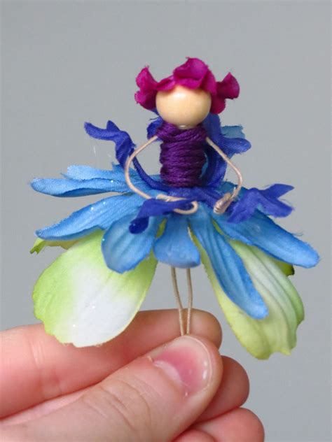 How To Make Flower Fairies Fairy Crafts Flower Fairies Diy Fairy