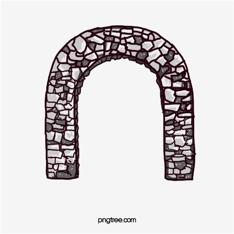 Stone Arch Vector At Collection Of Stone Arch Vector