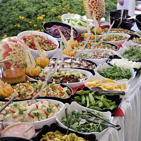 Ideen Fürs Salatbuffet Hochzeit Buffet Hochzeitsbuffet Salatbuffet