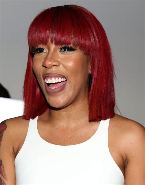 K Michelle Hairstyles K Michelle Shows Off New Blonde Bob Haircut