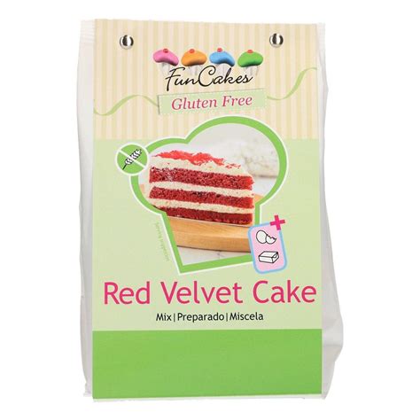 Red Velvet Kaka Cake Mix Bakmix Glutenfri Funcakes Bakecake