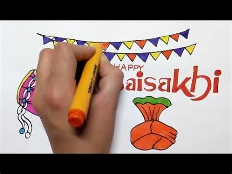 Charming chalk drawings of disney characters — from abu to jiminy cricket. Baisakhi festival 2019 drawing || how to draw baisakhi ...