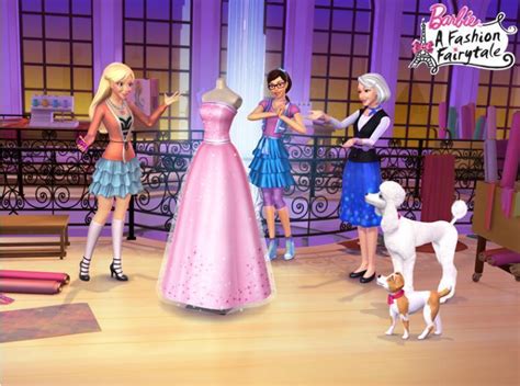 Barbie A Fashion Fairytale Perfect Dress Barbie Movies Photo