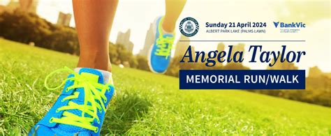 Angela Taylor Memorial Walkrun Victoria Police Blue Ribbon Foundation