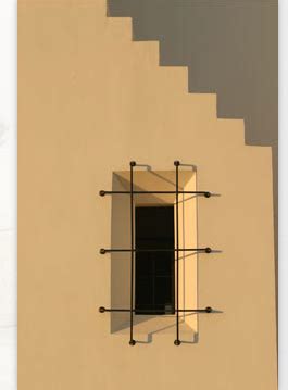 Port bars are devices that you broach on the inside of. simple yet delicate grill, perfectly stuccoed wall surface ...