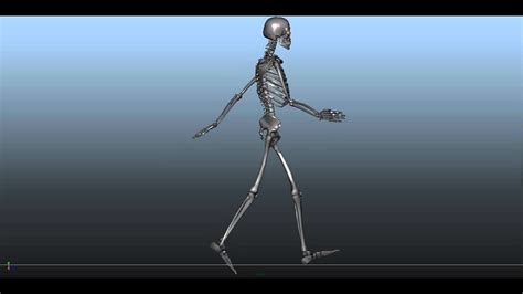 Skeleton Walk Side View Youtube