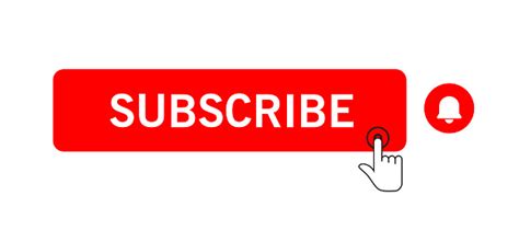 Subscribe Icon Shape Sign Red Button Subscribe To Channel Blog Social