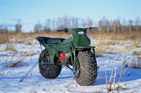 Russian Made Awd Motorcycle That Can Be Packed In Your Suitcase News