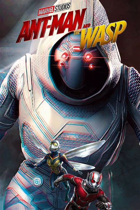 Both titular heroes are able to shrink down to microscopic size, and the poster riffs on that ability by showing them at their tiniest, not unlike the initial posters for the original film. Ant-Man and the Wasp - PosterSpy