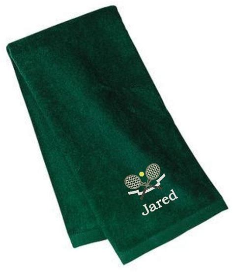 Personalized Tennis Towels Personalized Tennis Ts Tennis Etsy