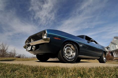 1970 Plymouth Hemi Cuda Blue Muscle Classic Usa 4200x2790 04