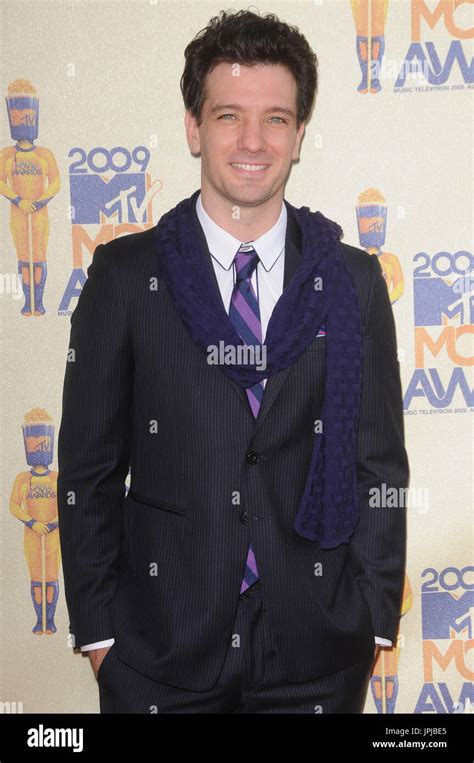 Jc Chasez At The 2009 Mtv Movie Awards Arrivals Held At The Gibson