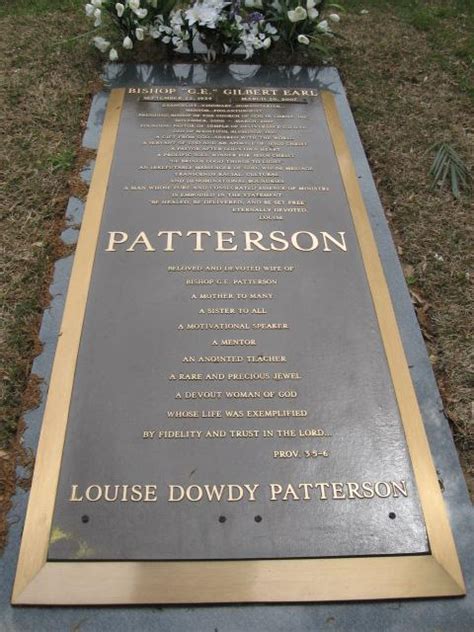 Louise Dowdy Patterson Find A Grave Memorial