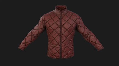 Jacket 3d Asset Low Poly Cgtrader